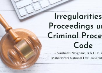 irregularities of proceedings